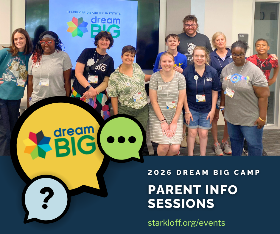 2026 Dream Big Parent Info Sessions.