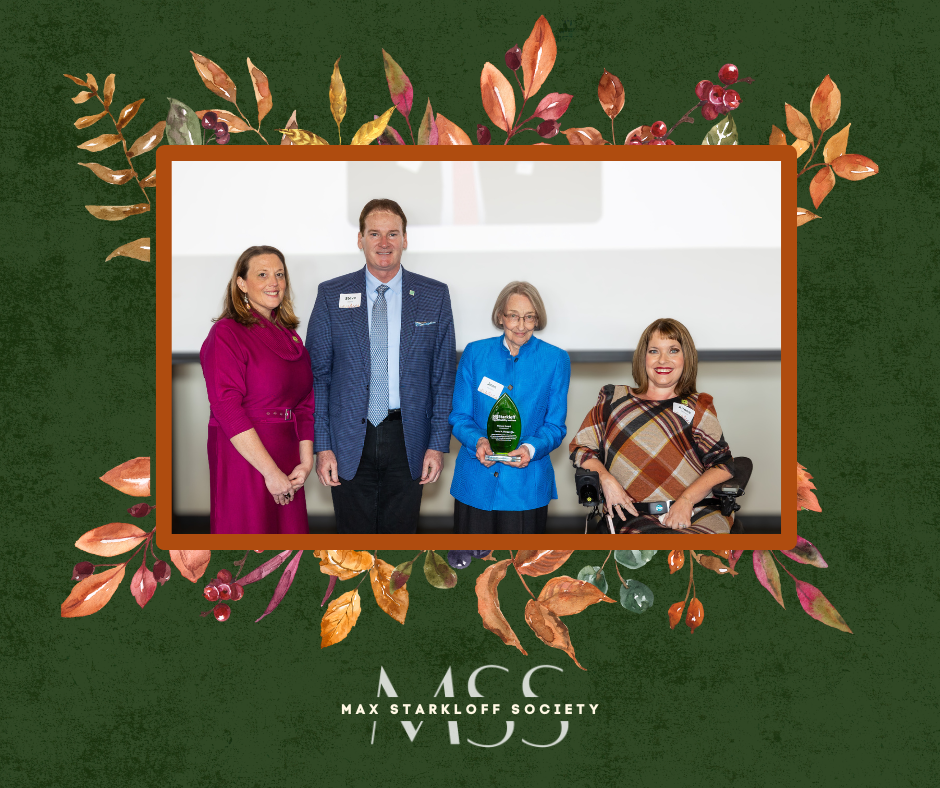 Max Starkloff Society and 2026 Pioneer Award.